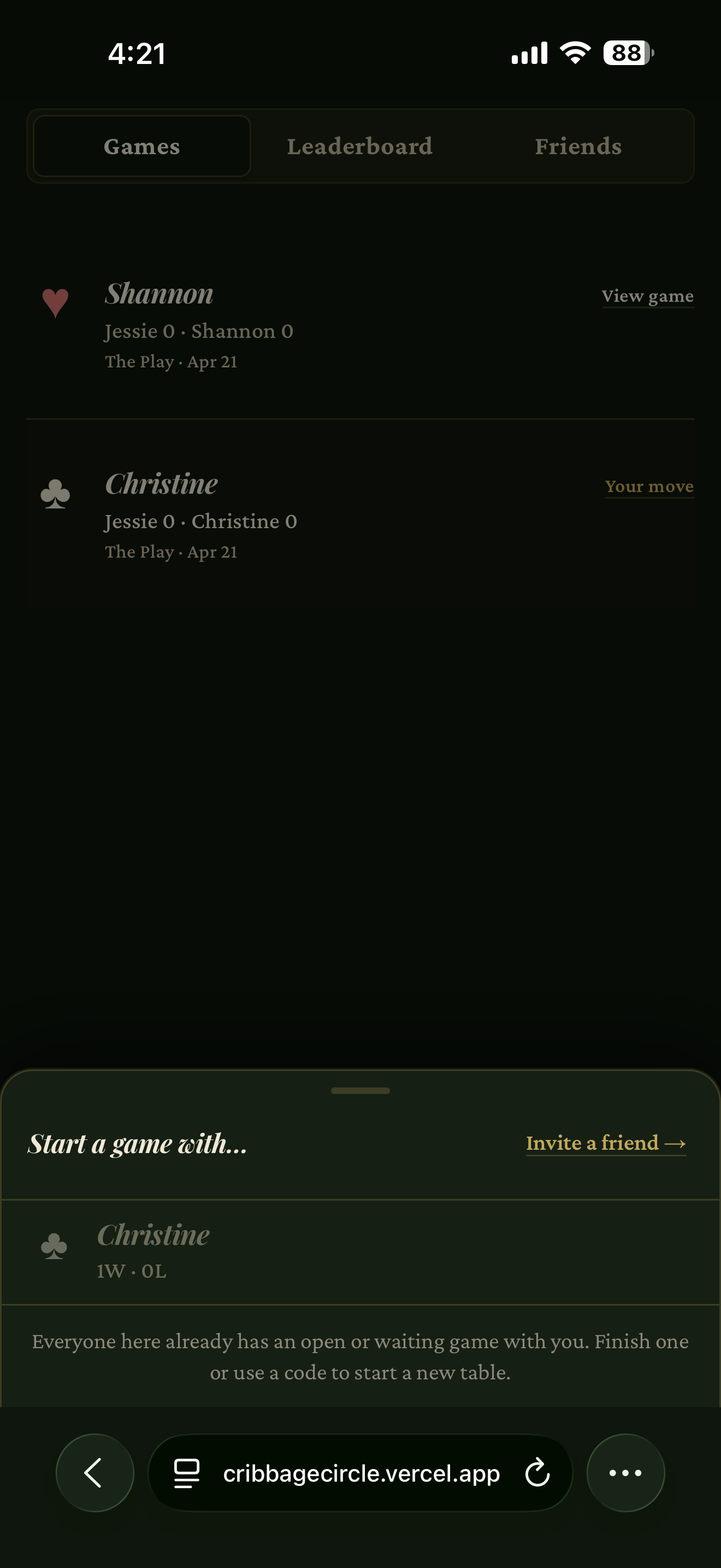Join with an invite code