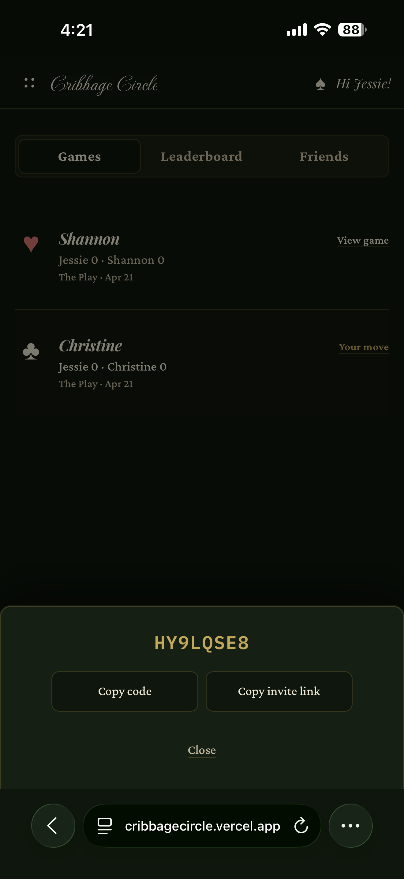 Get an invite code